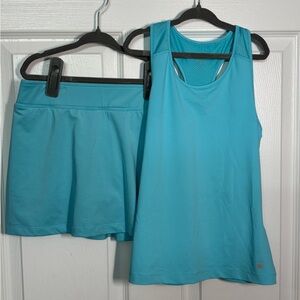 Prince tennis 2 pc set Athletic Tank‎ and Skirt Set